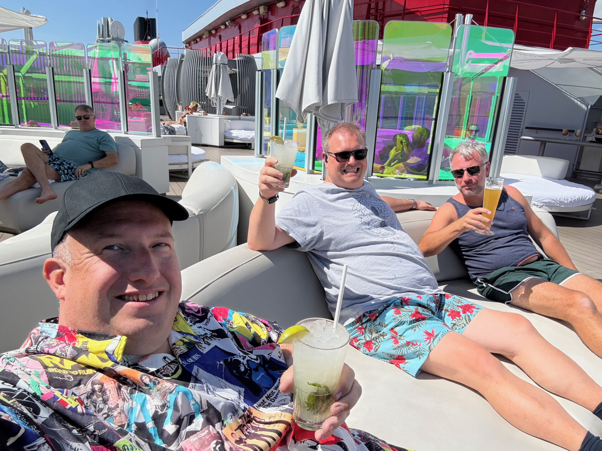 Richard’s Rooftop hot tub